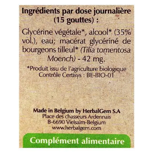 Concentrado de Tília Orgânica Herbalgem - Macerado - 30ml