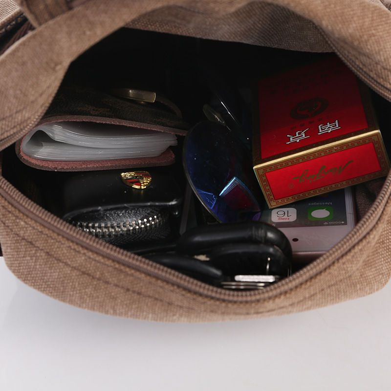 Golden Kelly - Canvas Crossbodytas