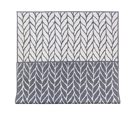 Outdoor-Wendeteppich »Knitted Joy«, grau, ca. 120 x 160 cm