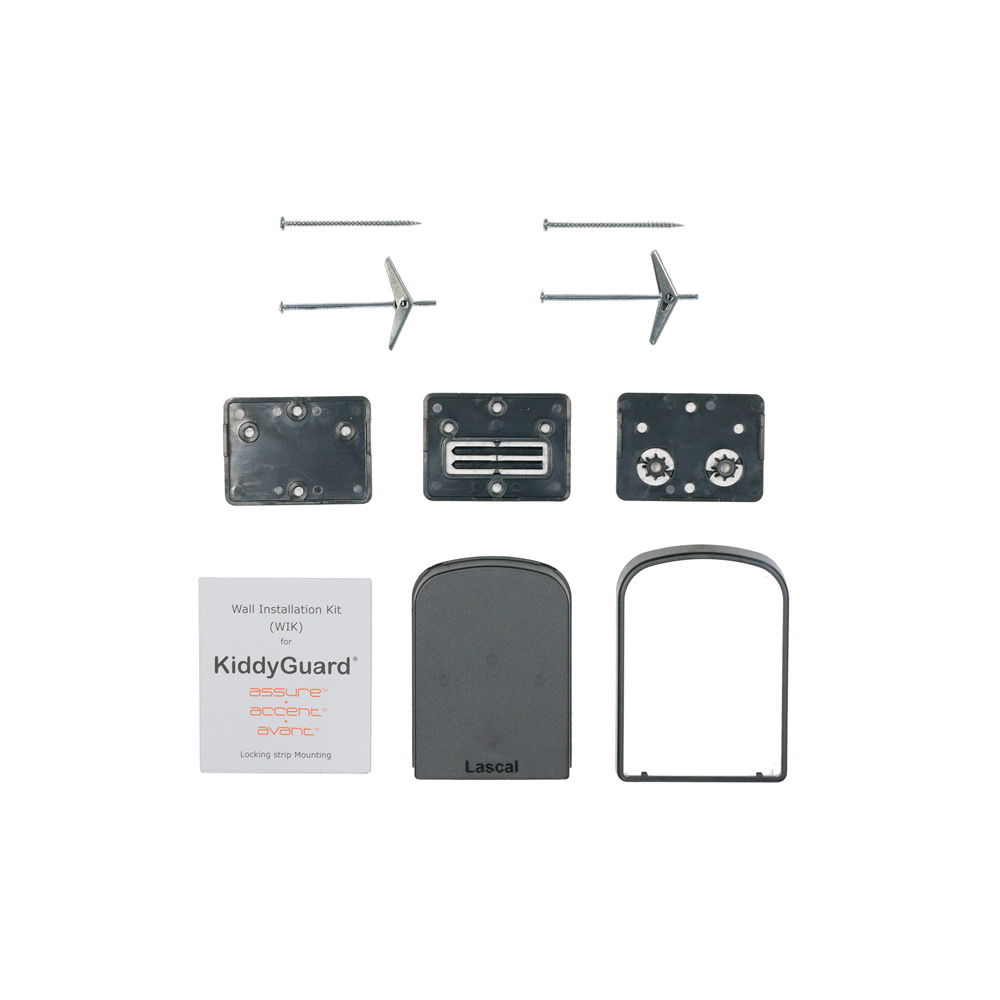 LascalLascal   Wand Installationskit black