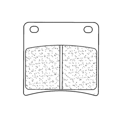 Plaquettes de freins CL Brakes route métal fritté - 2281A3+