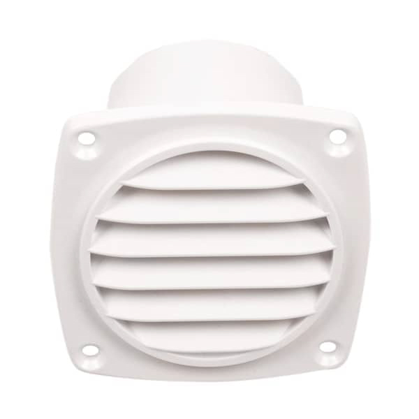 Grille 94x93 mm  avec axe - Blanche