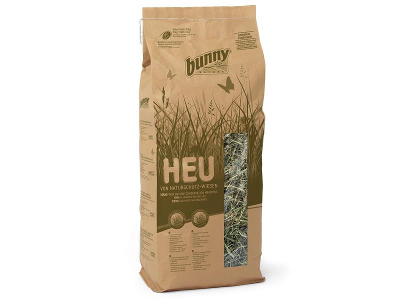 Bunny Nature Heu 1.7 kg Einzelfuttermittel für Zwergkaninchen und Nagetiere