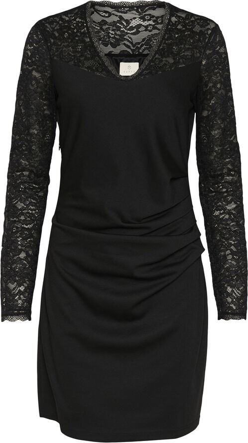 Kaffe KAlara India Dress Black deep