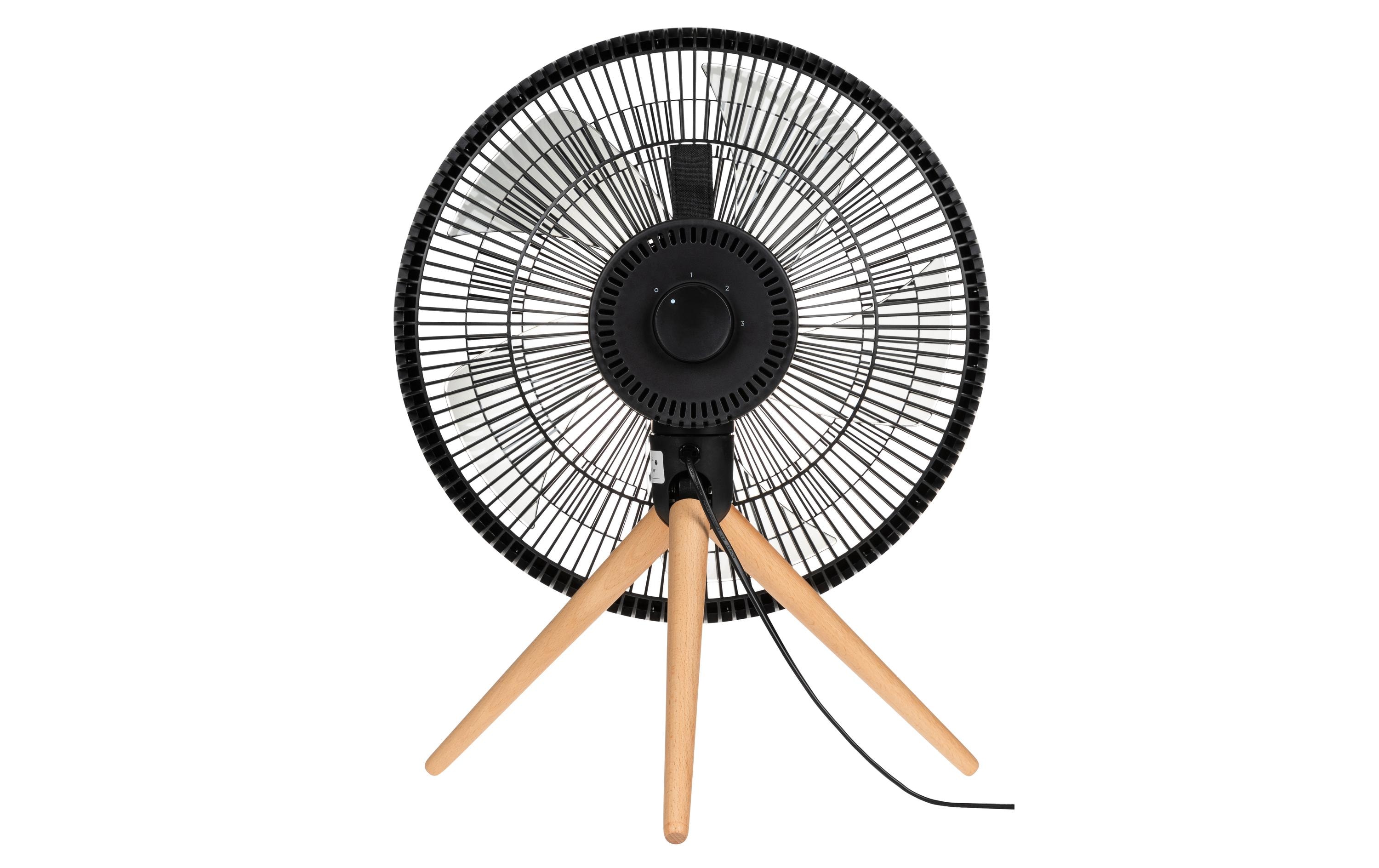 Bodenventilator Vayu-Terra SchwarzAbkühlung für im Büro und zu Hause