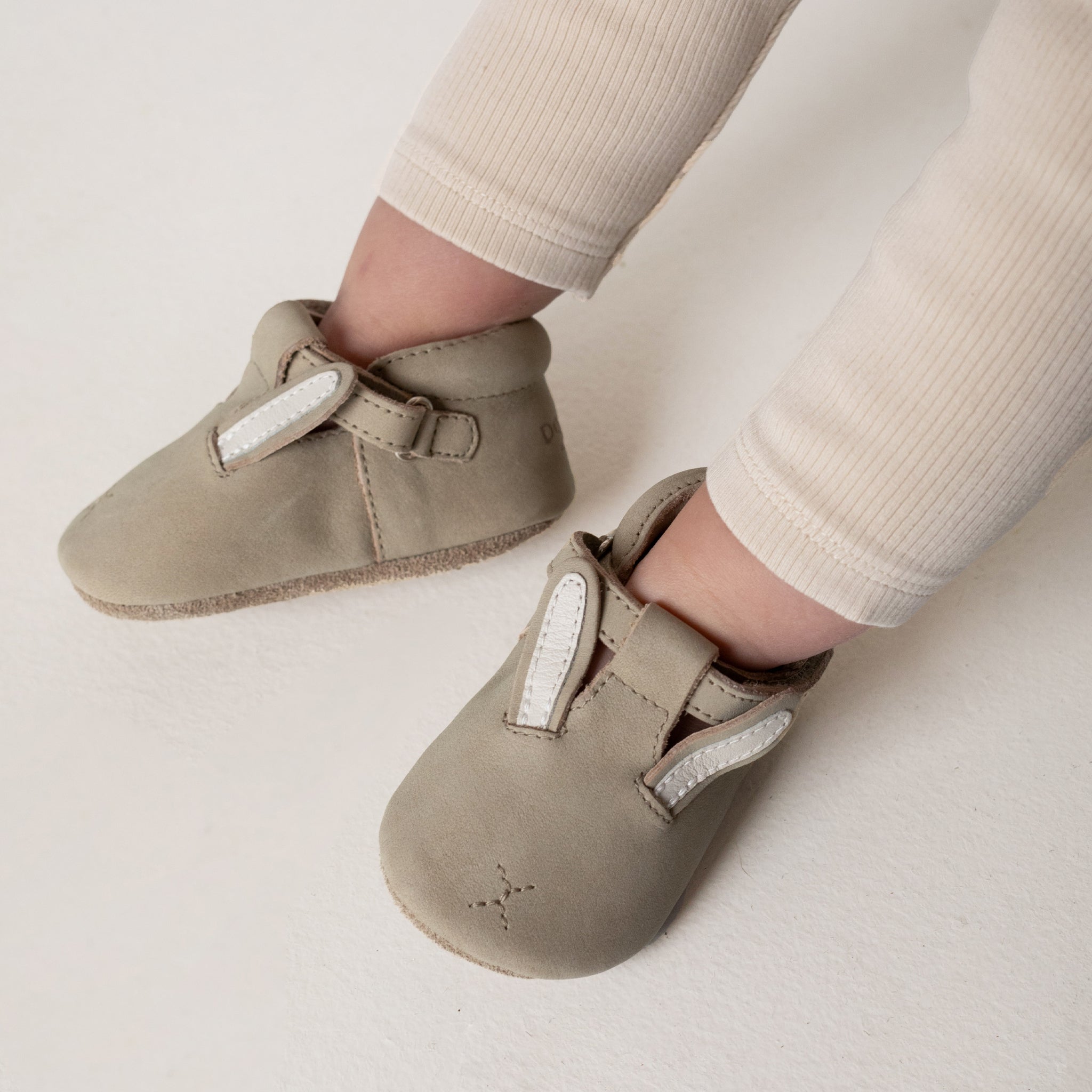 Baby Schuhe Spark Classic Bunny Taupe Nubuck