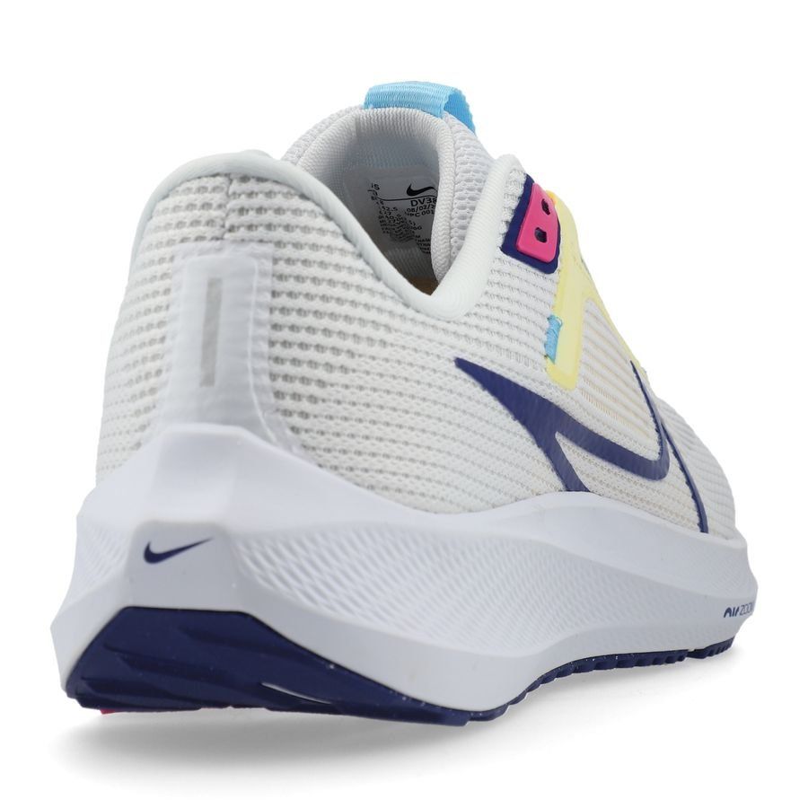 Nike Chaussures de Running Air Zoom Pegasus 40 - Blanc/Bleu Marine/Blanc