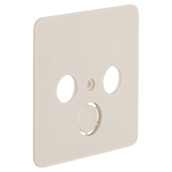 Peha Standard Centraalplaat Radio/TV crème