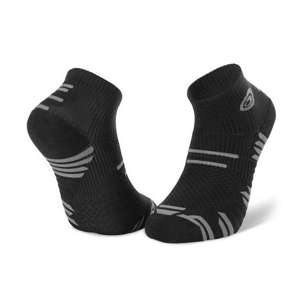 BV Sport TRAIL ELITE - Chaussettes noir/gris