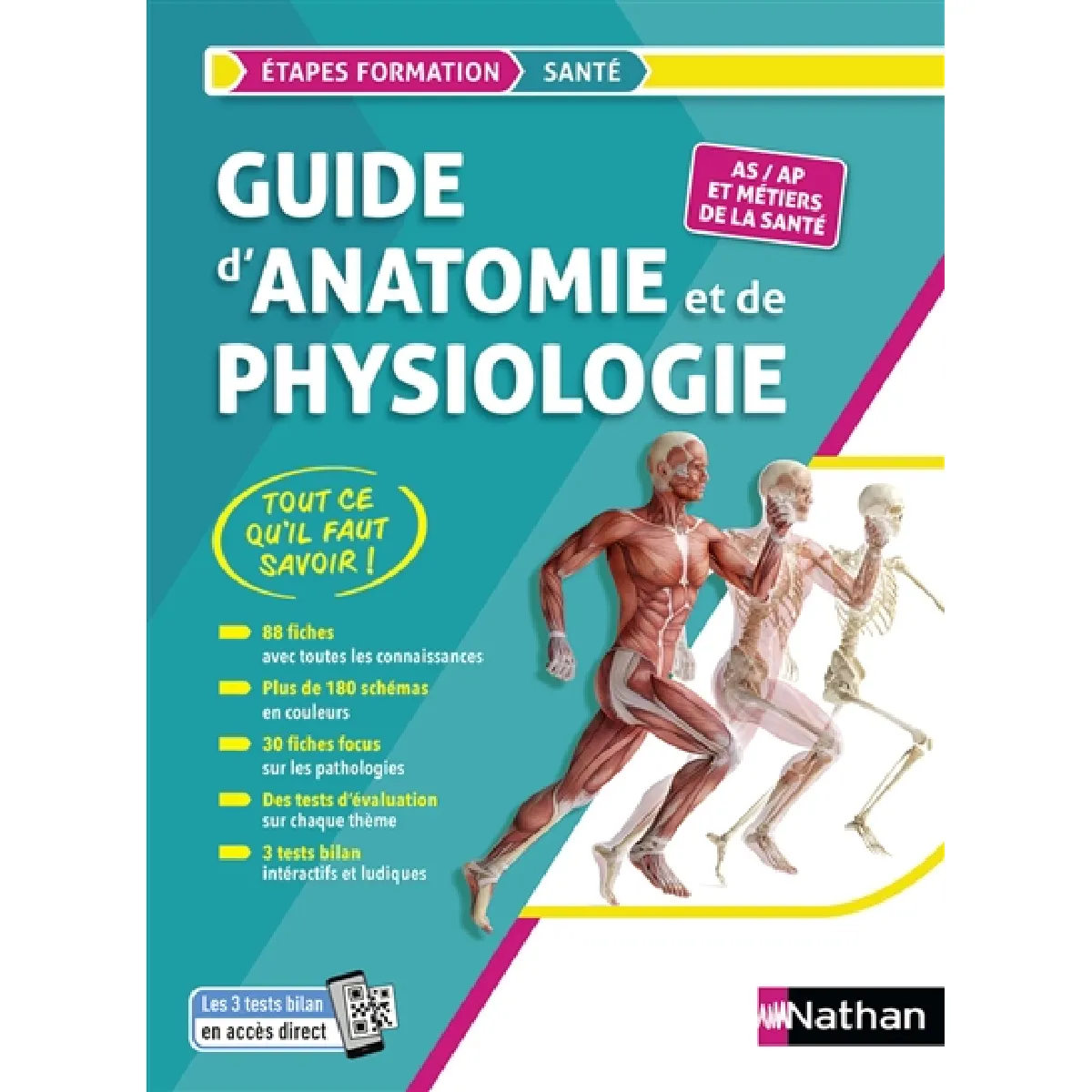 Guide d'anatomie et de physiologie : AS, AP et métiers de la santé : tout ce qu'il faut savoir !
