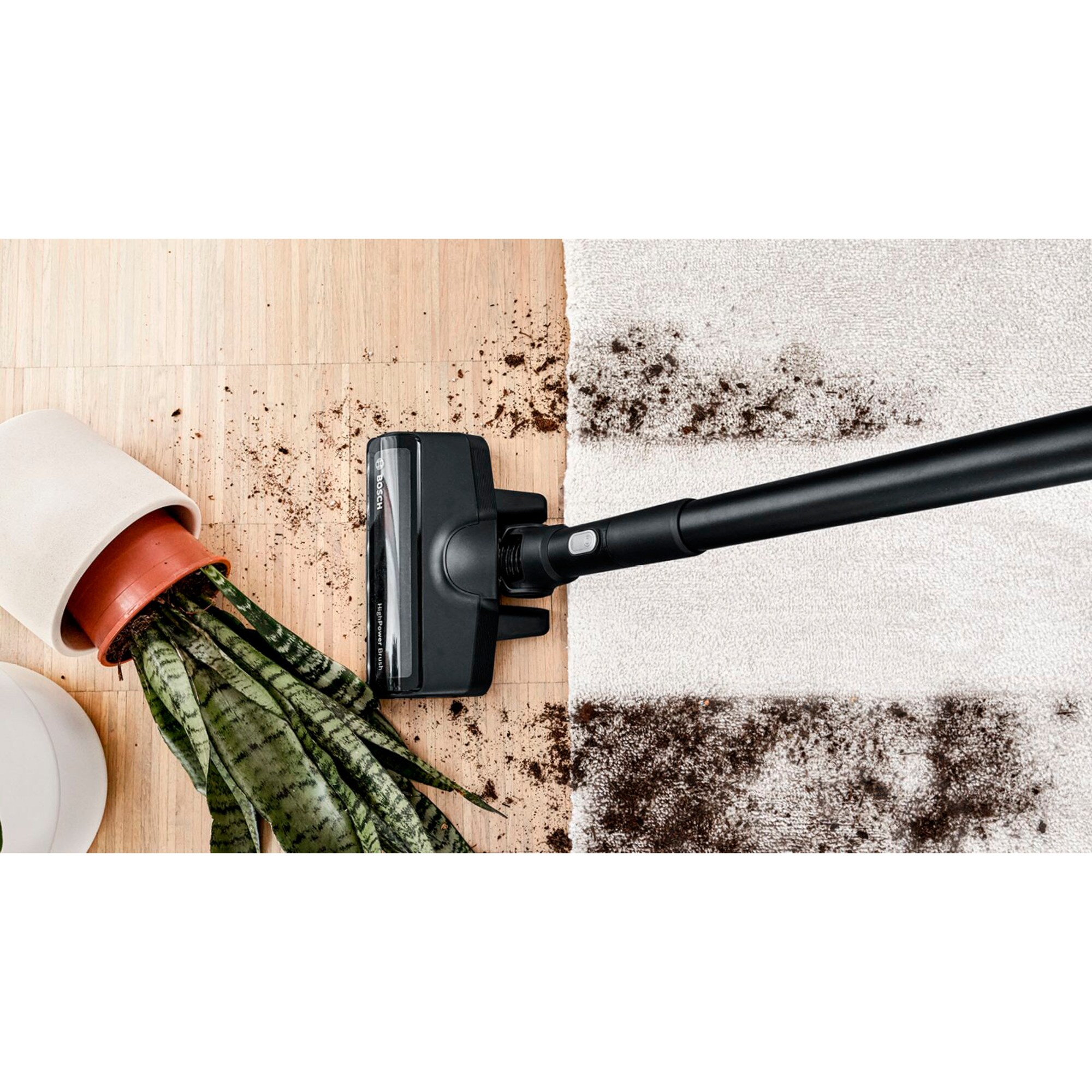 Bosch Stielstaubsauger BKS8214W Serie 8