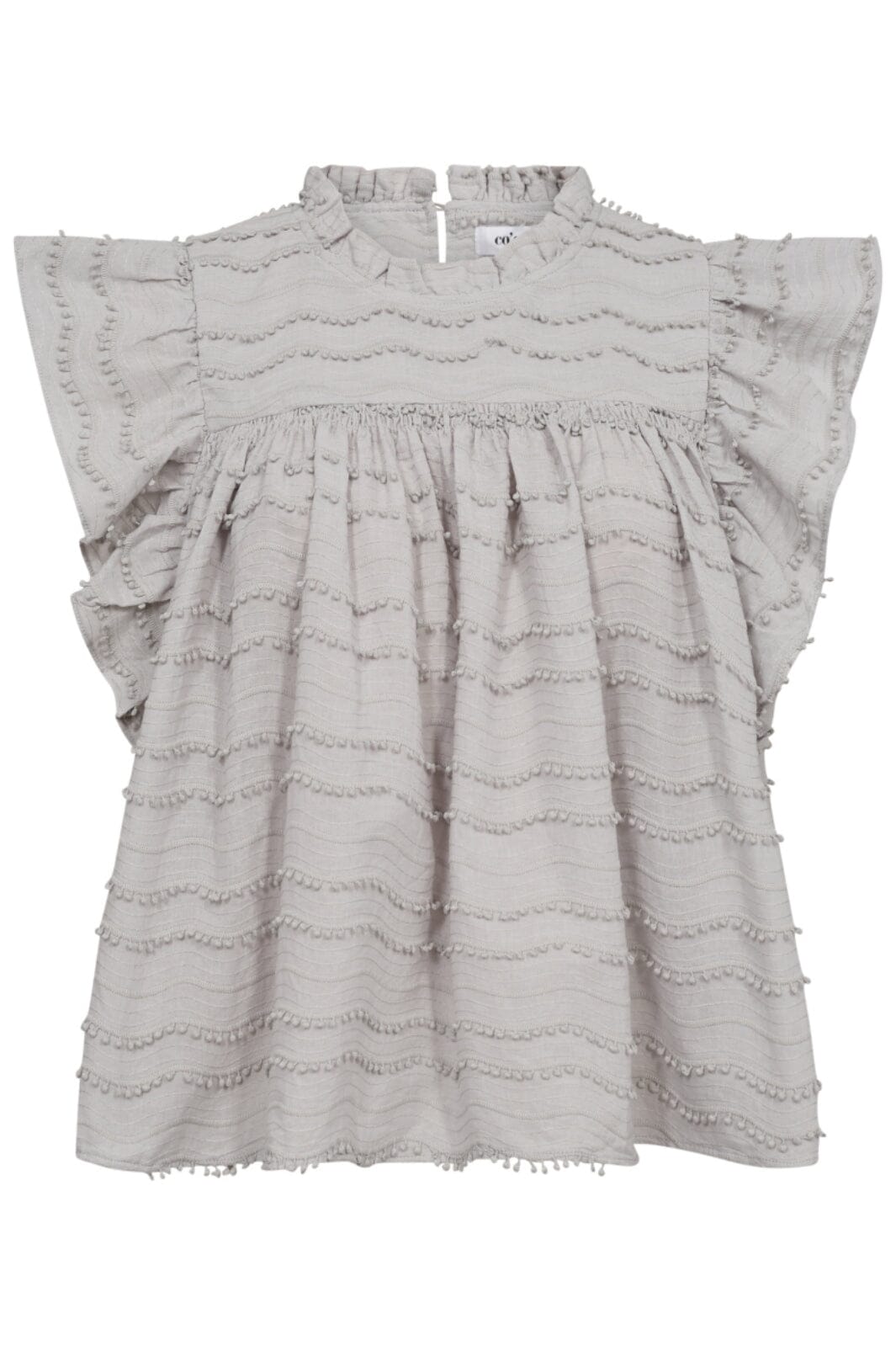 Co´Couture Wavedingcc Top 35549 138 light grey