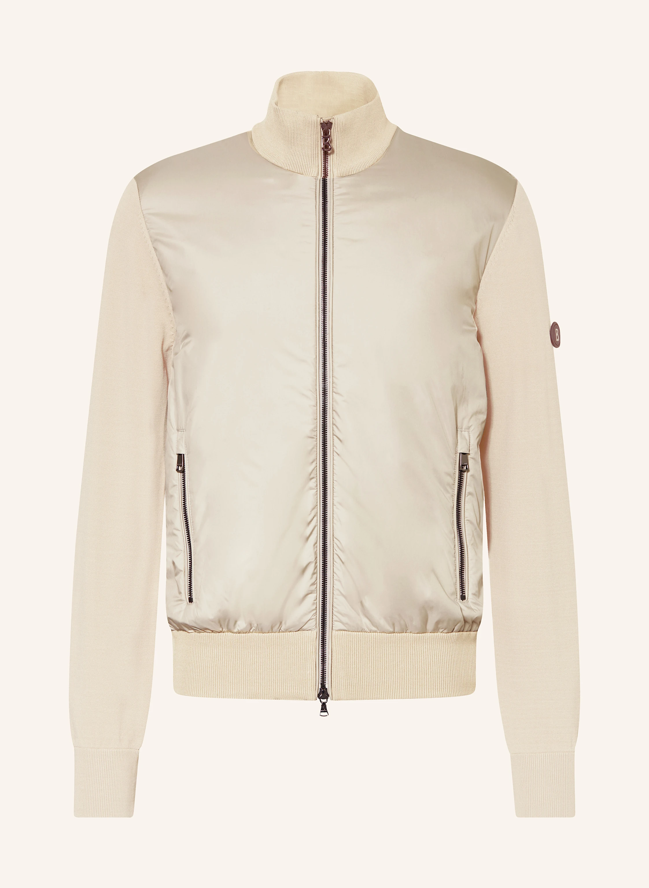 BOGNER Strickjacke ZISCO im Materialmix