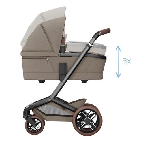 Poussette Fame Twillic Truffle avec Nacelle - MAXI COSI