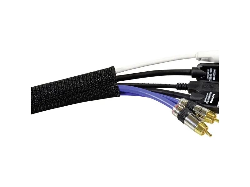 LTC PRO CABLE TUBE - Kabelisolering - 25 m - sort
