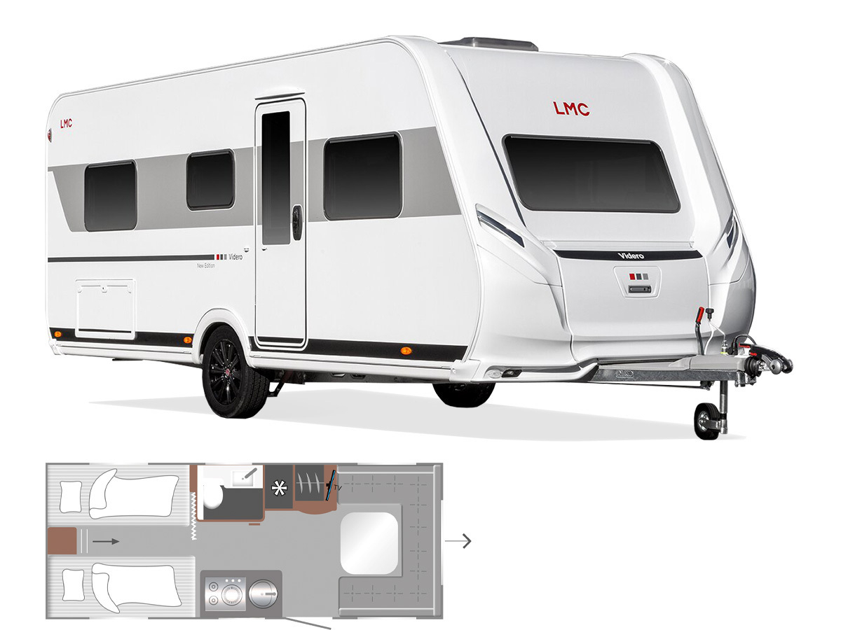 LMC Videro 510 E 2025 caravan