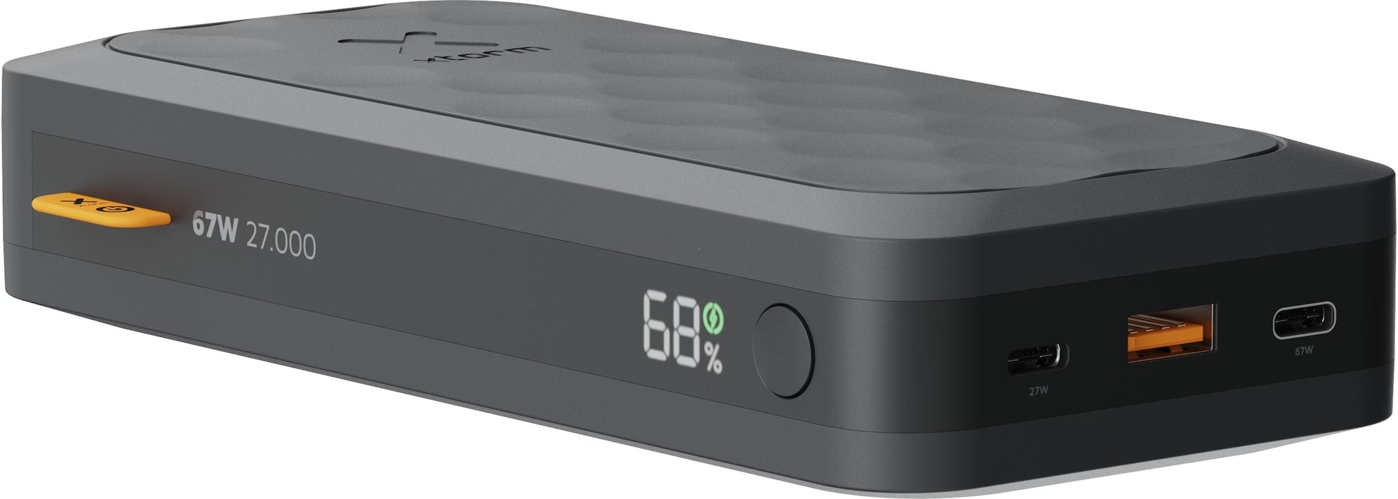 (67W) 27000mAh Fuel Series 5 Dual USB C / USB A Powerbank Power Delivery Ladegerät (FS5271) Midnight Black