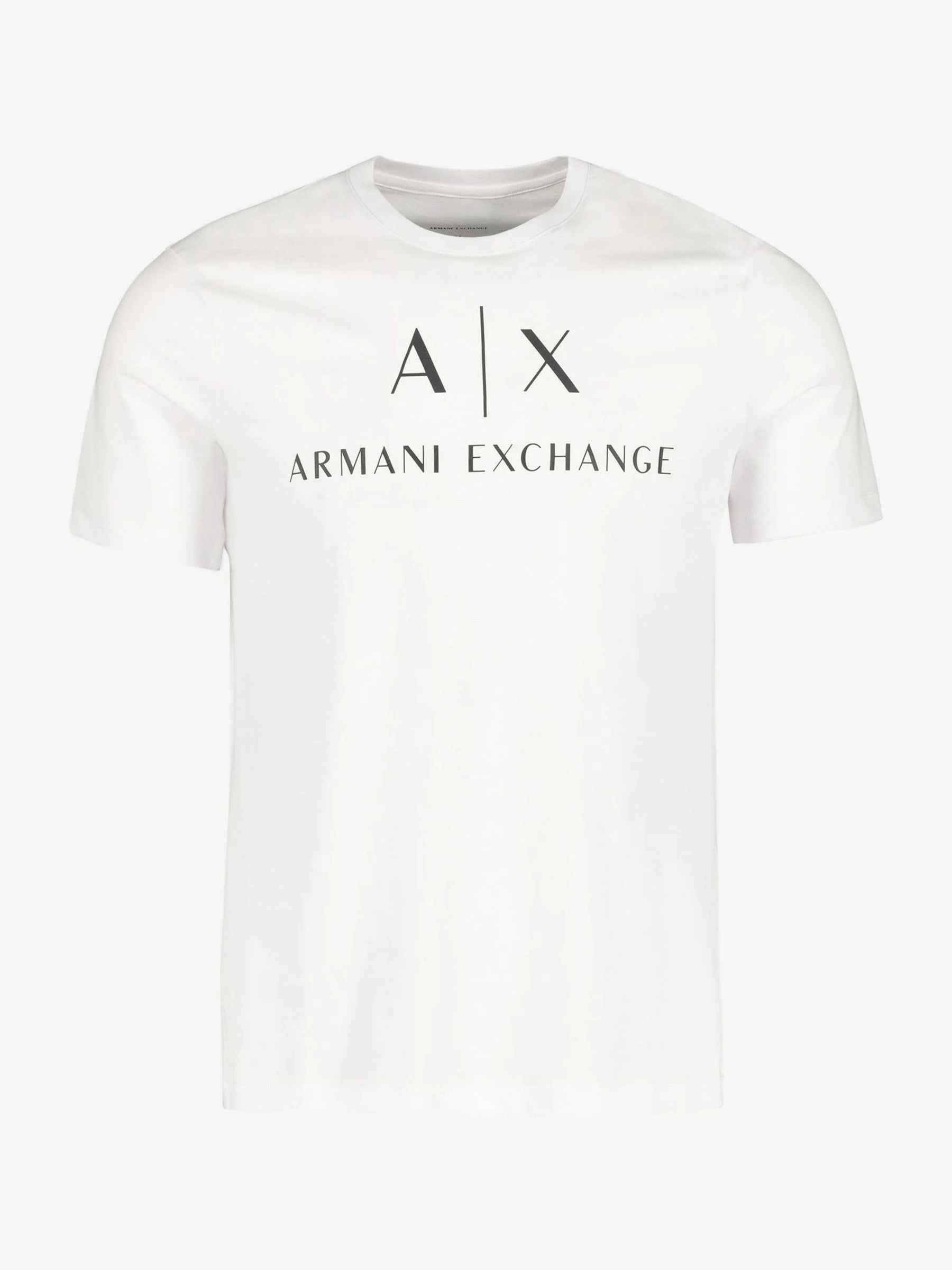 Wit - Armani Exchange T-shirt van 100% katoen met logo