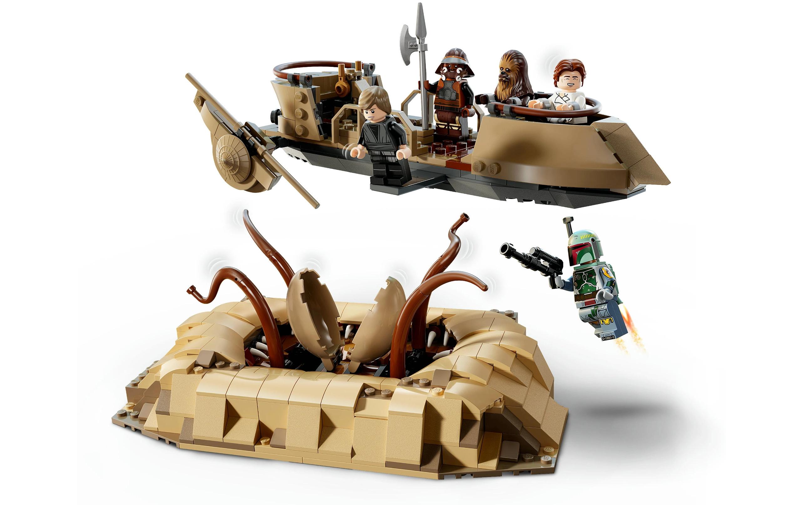 Star Wars Wüsten-Skiff und Sarlacc-Grube 75396Bauspielzeug für Kinder