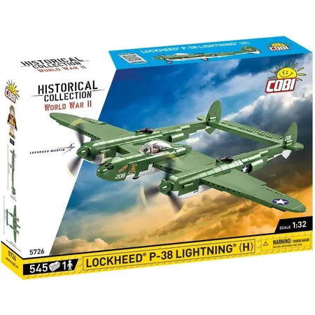Cobi 5726 Historical Collection - Lockheed P-38 Lightning (H)
