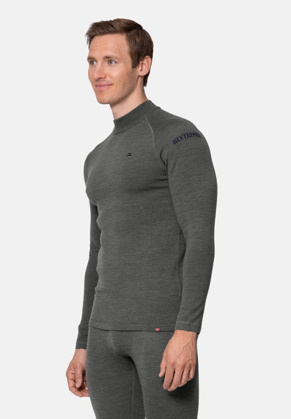 KRAFTIGT MERINOULD BASELAYER SÆT TIL MÆND