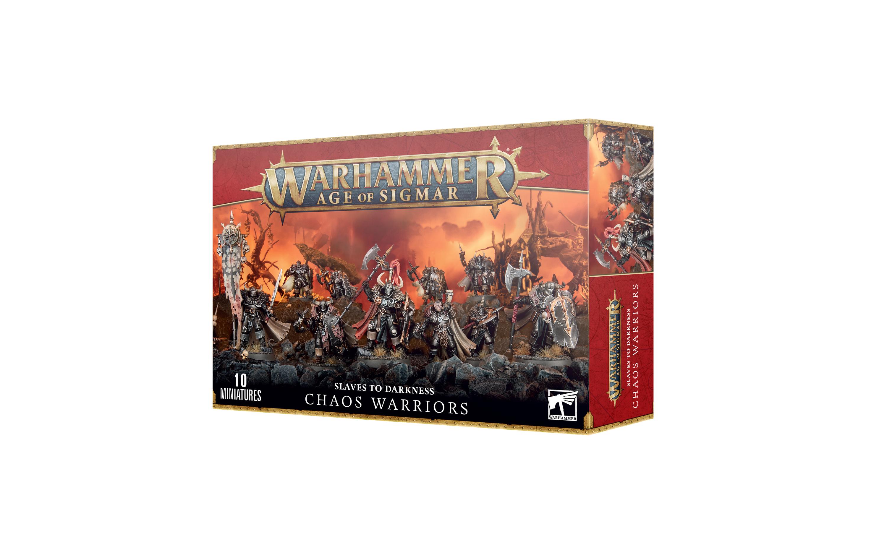 Figurenset Warhammer Age of Sigmar ChaoskriegerWarhammer Age of Sigmar Miniaturen: Slaves to Darkness, Chaos Warriors
