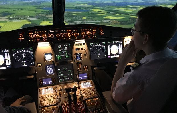 Flugsimulator Airbus A320 in Leipzig als Geschenkidee