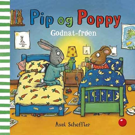 Pip og Poppy: Godnat-frøen - Axel Scheffler