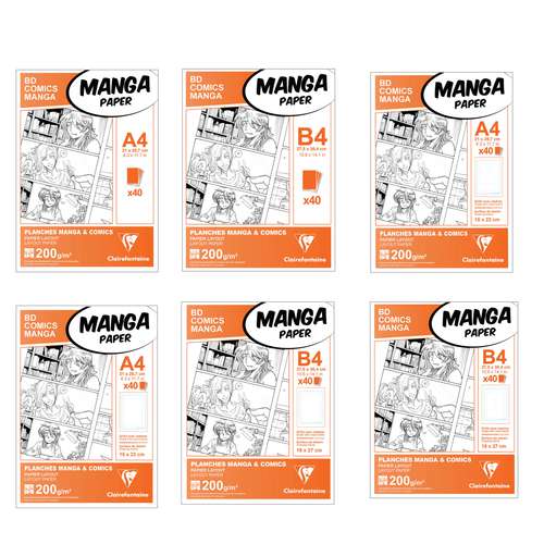 Clairefontaine Manga-Papier