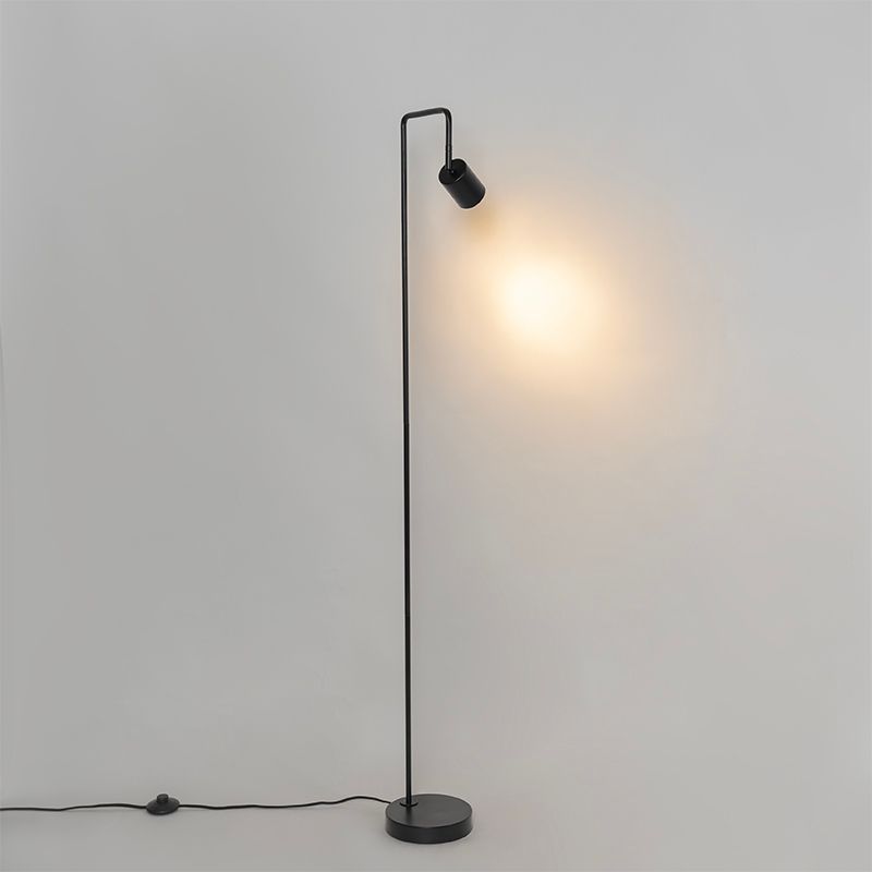 Moderne vloerlamp zwart verstelbaar - Java
