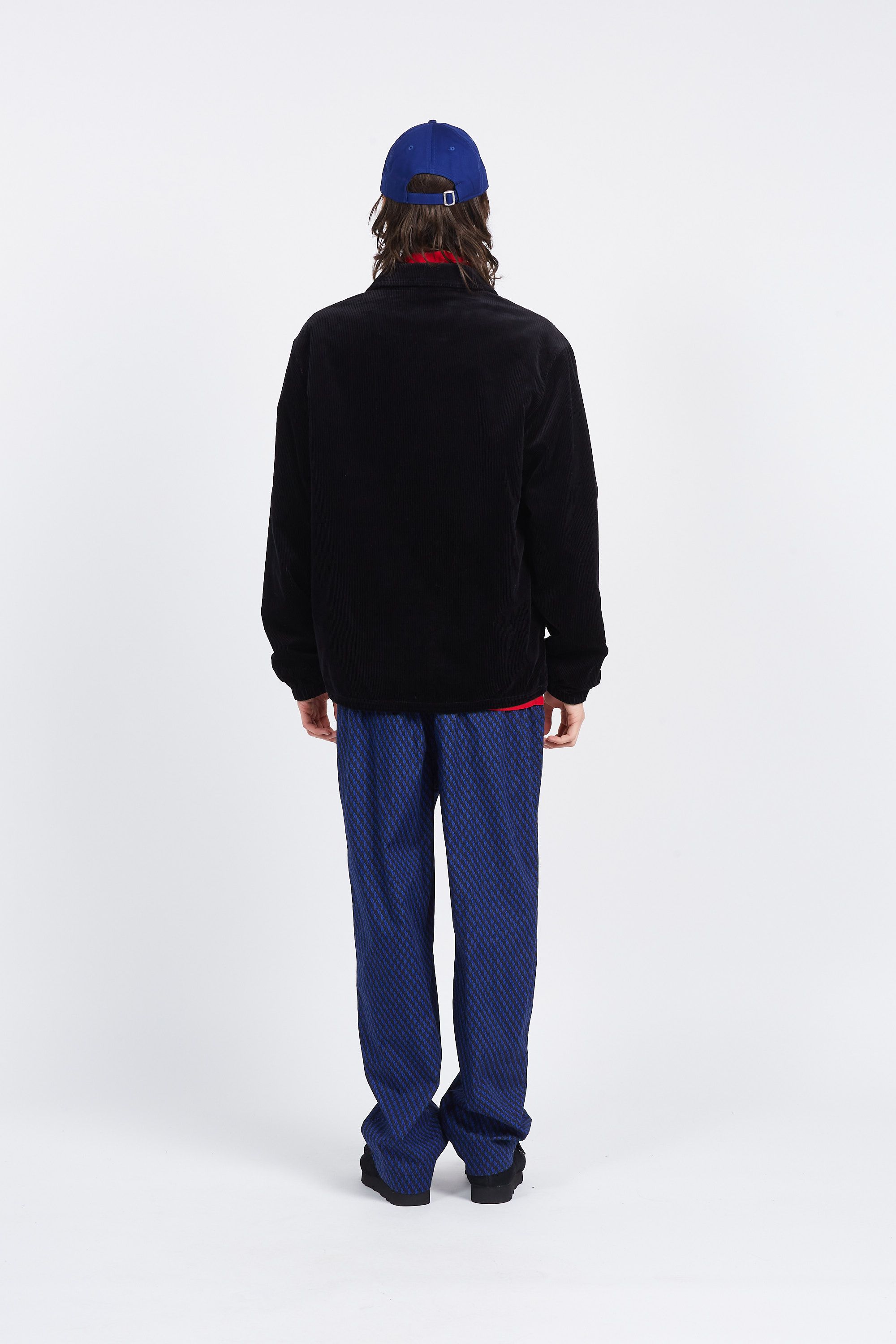 POLO RALPH LAUREN Chemise 8W CORDUROY-COACH'S JKT Noir