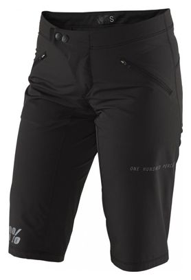 Short Sans Peau Femme 100% Ridecamp Noir