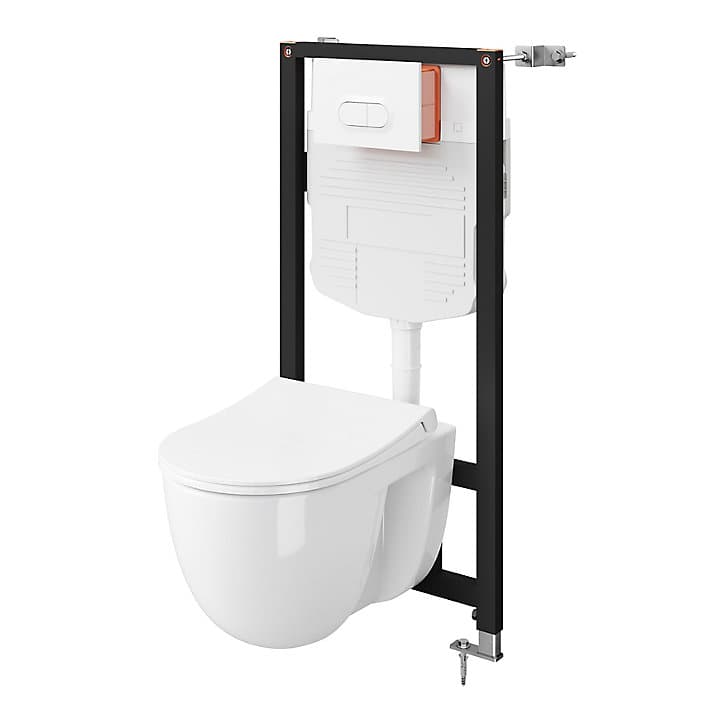 Cuvette suspendu sans bride Winam GoodHome