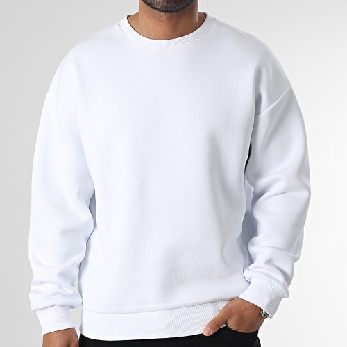Sweat Crewneck Oversize Large 2631 Blanc
