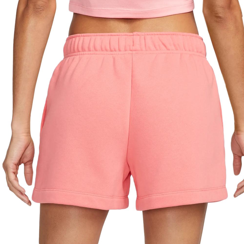 Nike Short Rose Femme Nike Club Flc