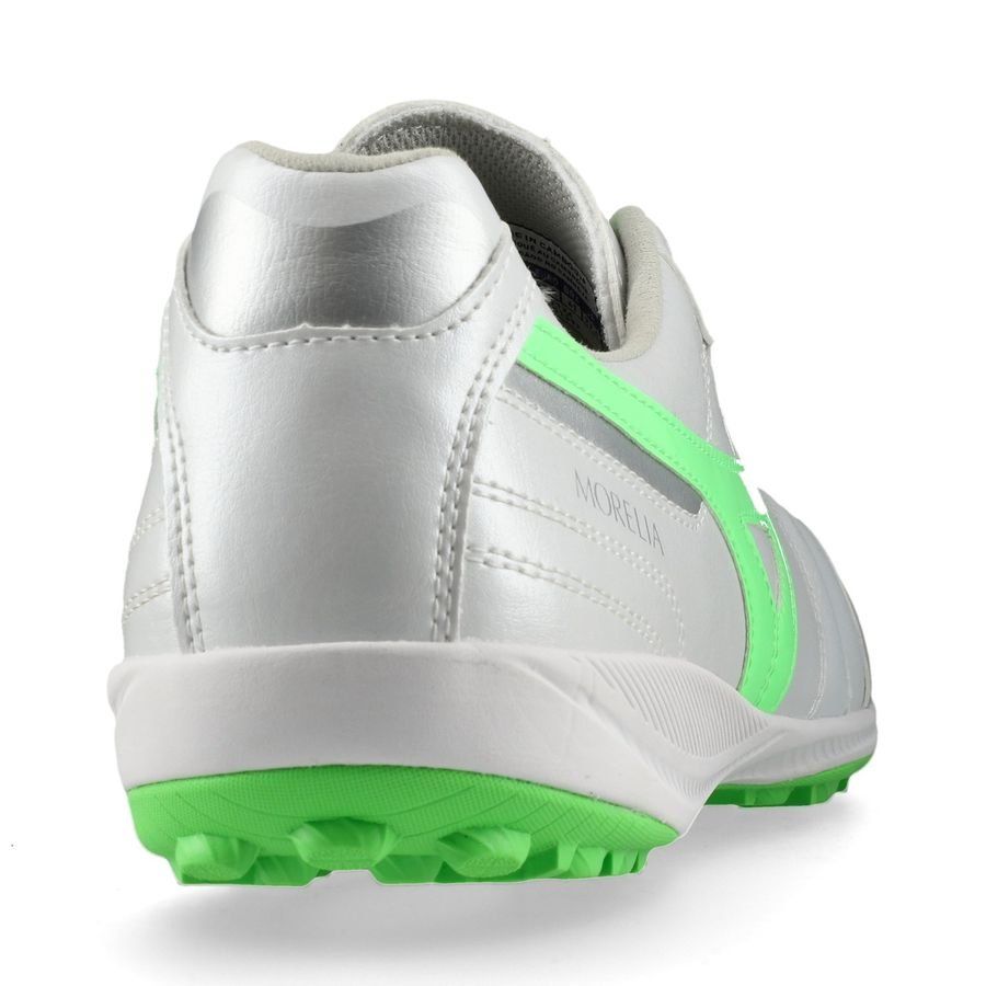 Mizuno Morelia Sala Pro TF Frontier - Blanc/Vert Néon/Argent