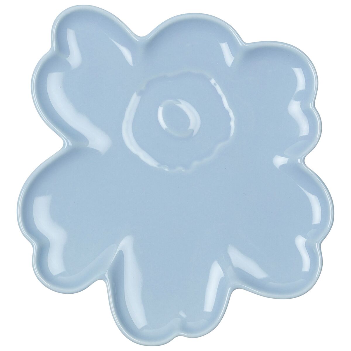 Unikko Shape tallerken 20 cm, lyseblå