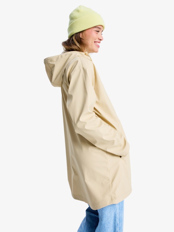 Raining Again Veste imperméable Beige Femme