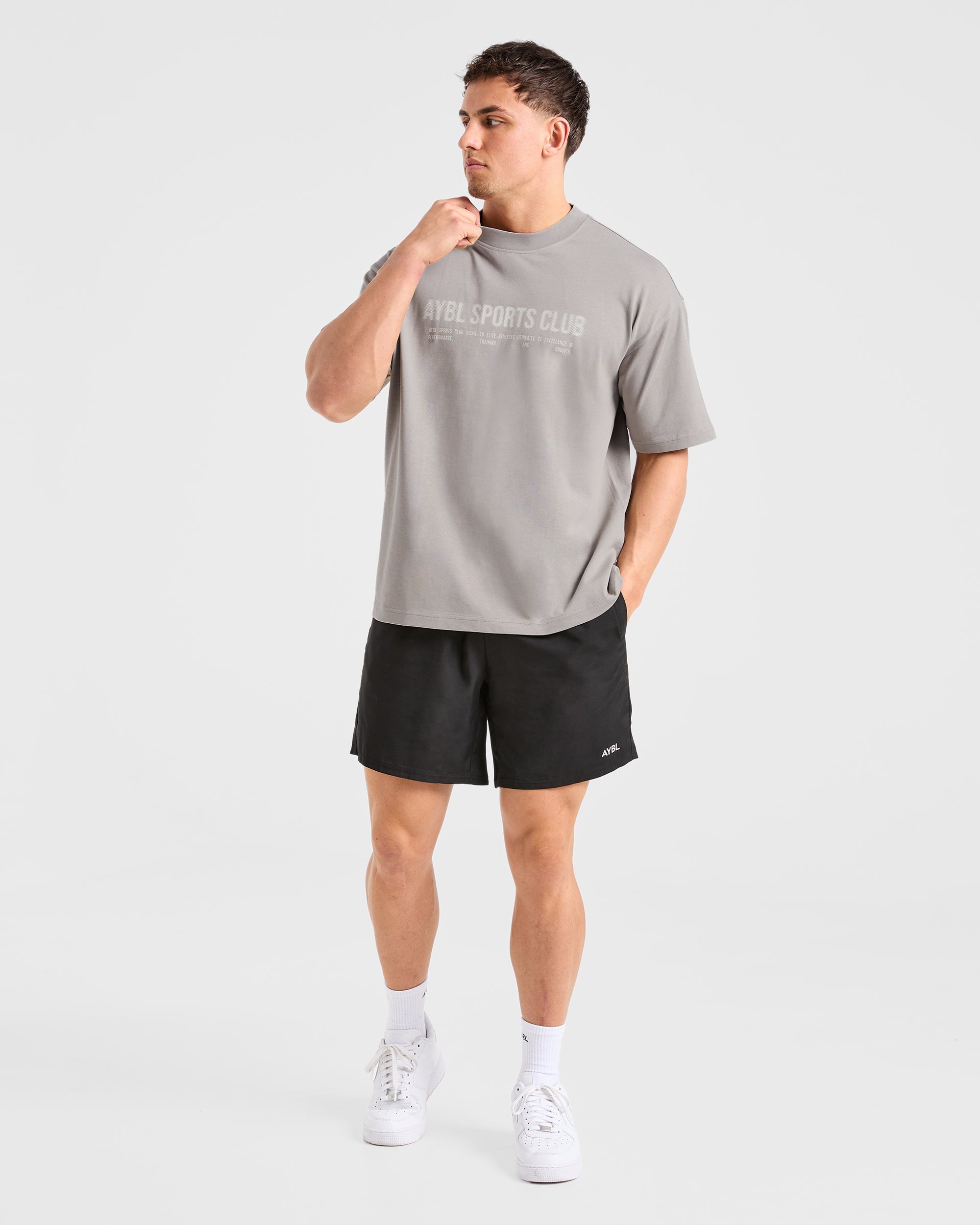 Sports Club Dot Oversized T Shirt