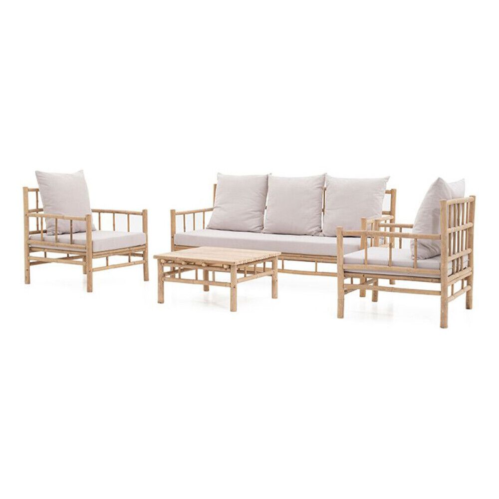 SOFAGRUPPE SUNFUN KLOCKARBODA BAMBUS NATUR