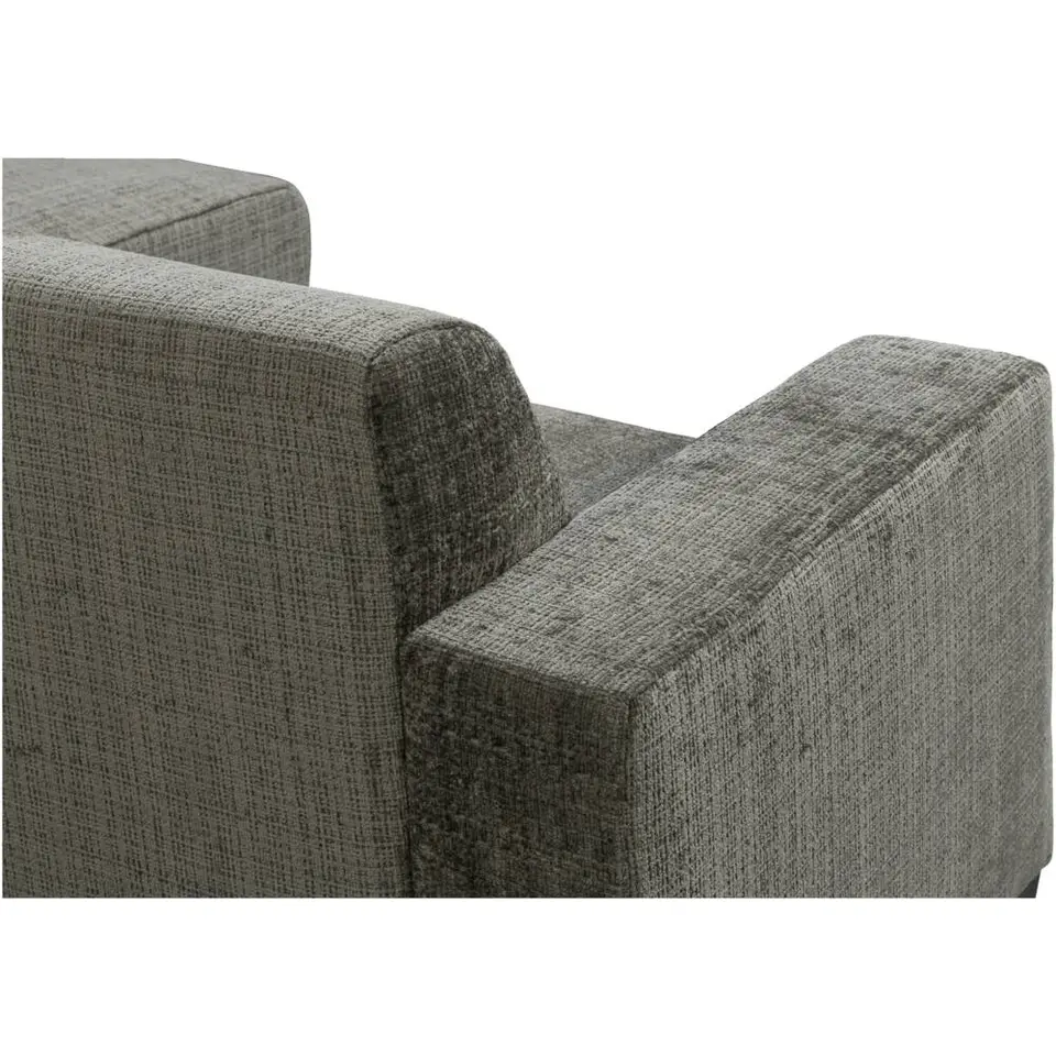 Bank Aberdeen met chaise longue rechts - Cremona - grijs