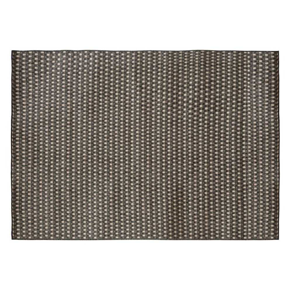 Tapis extérieur et intérieur - gris - 170x120 cm