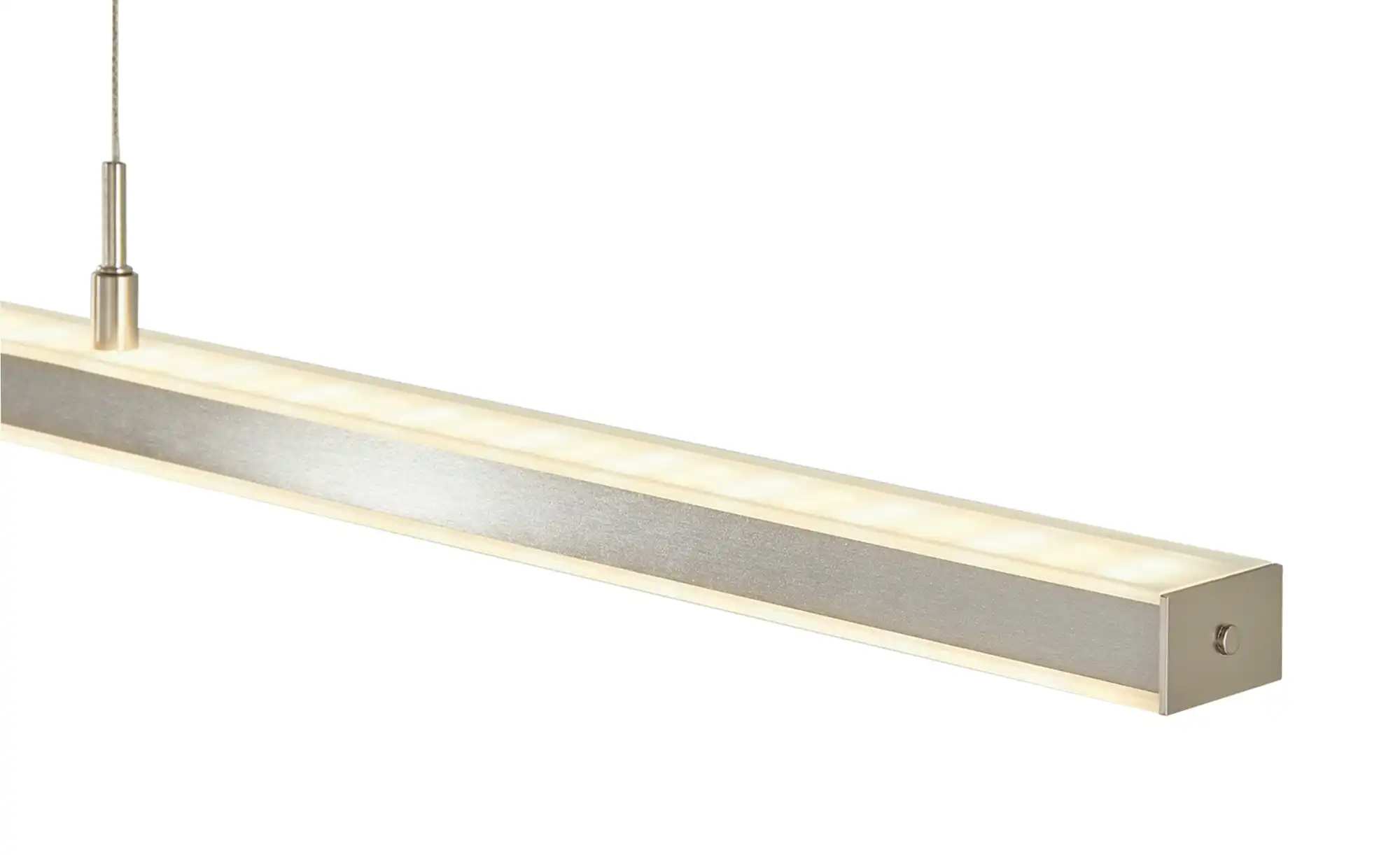Fischer-Honsel LED-Pendelleuchte, Nickel-matt mit Dimmer