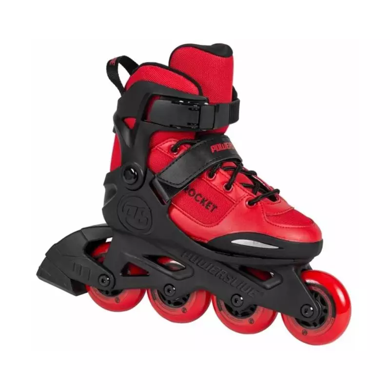 Roller en ligne junior ajustables POWERSLIDE Rocket Red