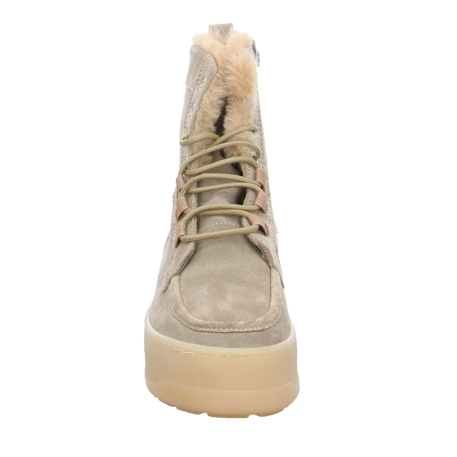 MJUS Boot Beige Leder
