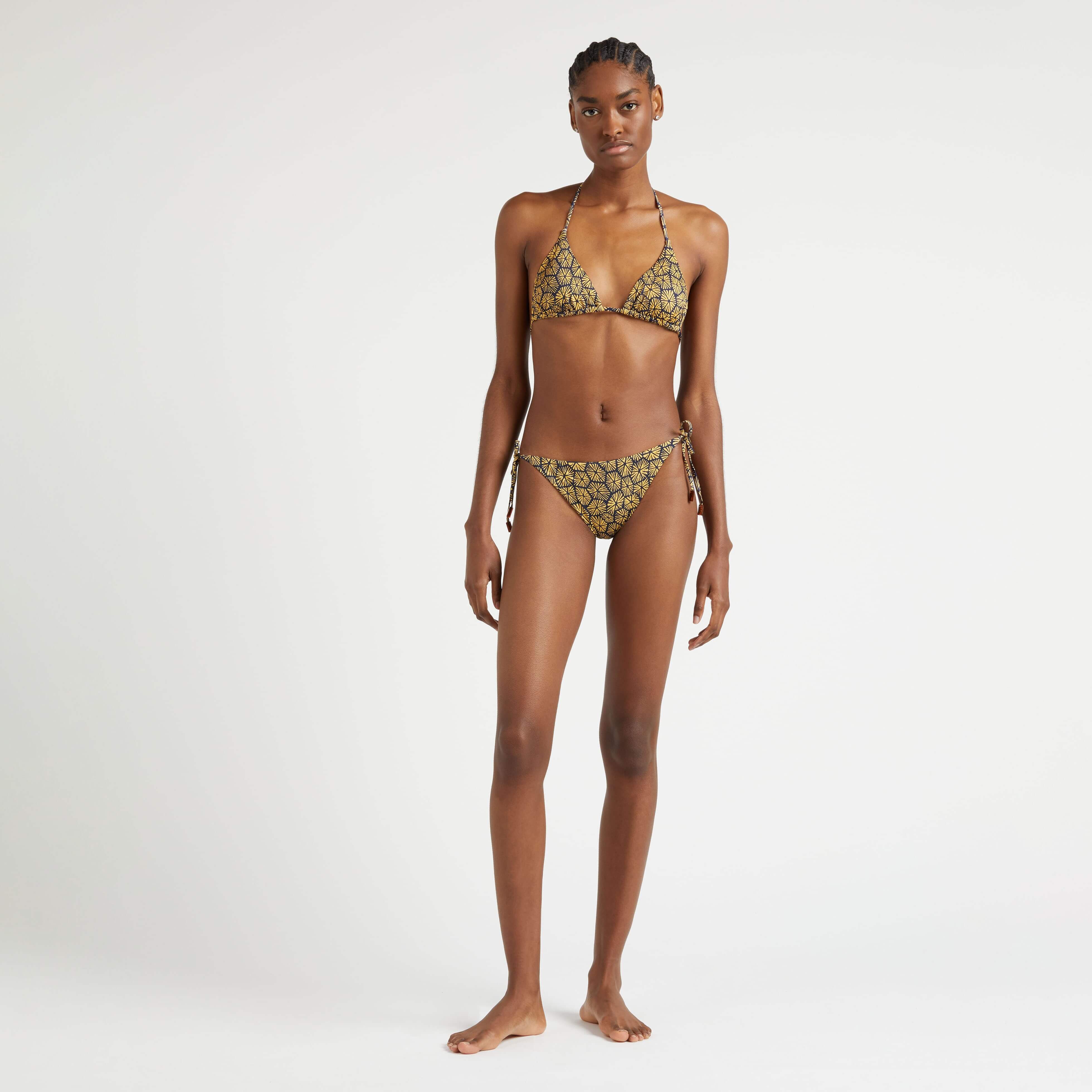 Bas de Maillot de Bain à Nouer Femme Carapaces