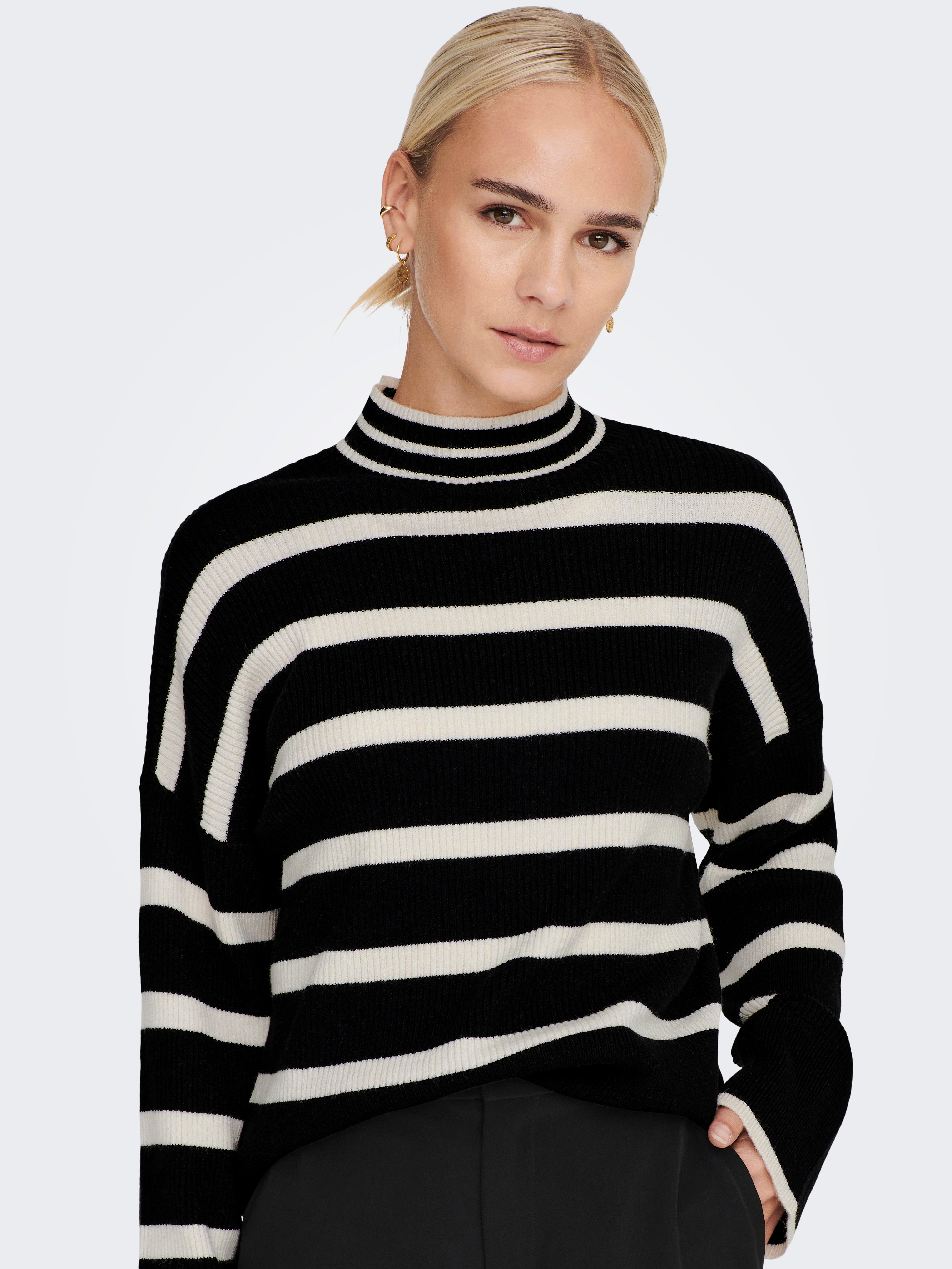 ONLIBI Strickpullover Black