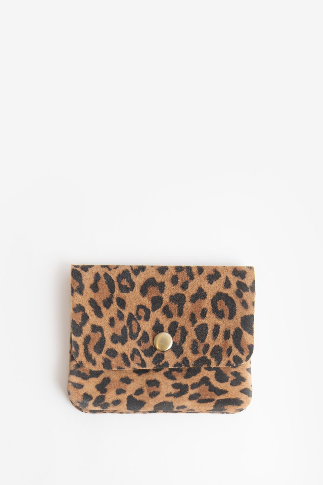 Portemonnee met leopard print