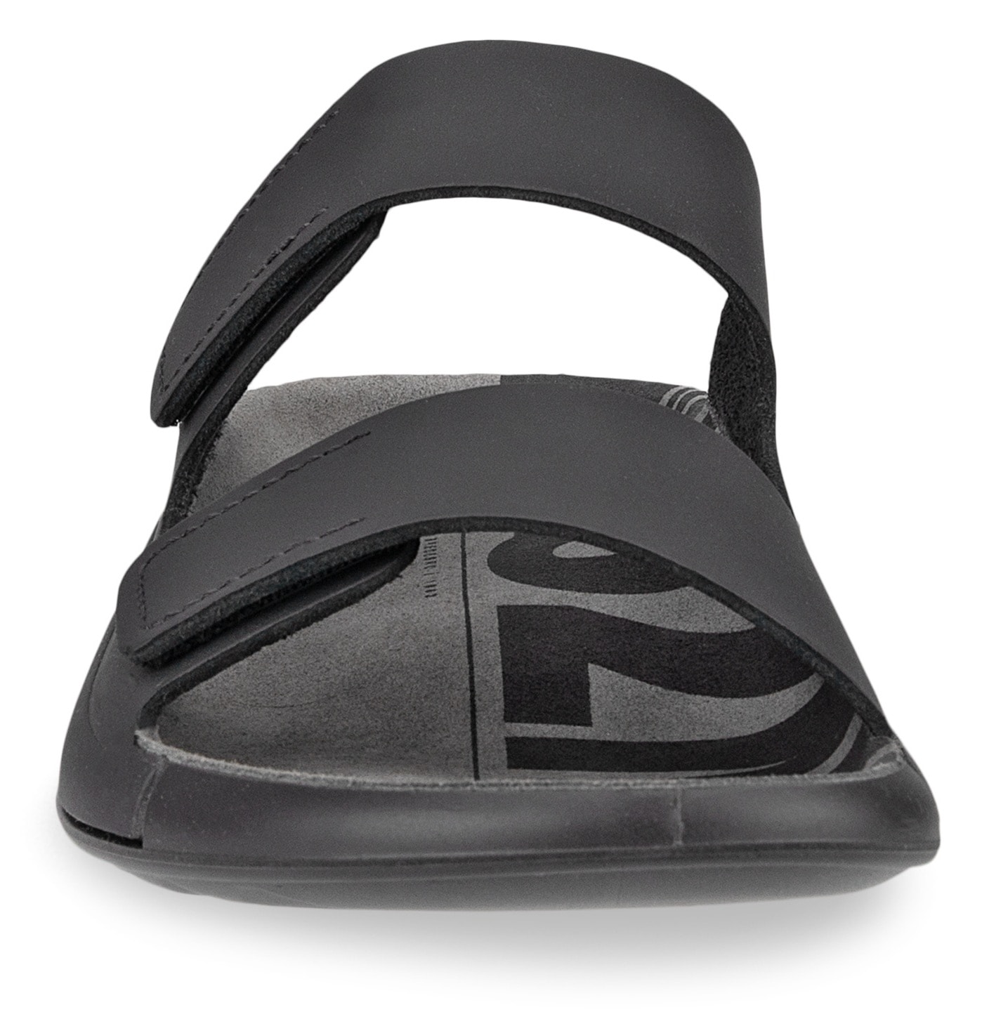 Ecco Pantolette »COZMO W«  , Sommerschuh, Schlappen mit zwei Klettverschlussriemen