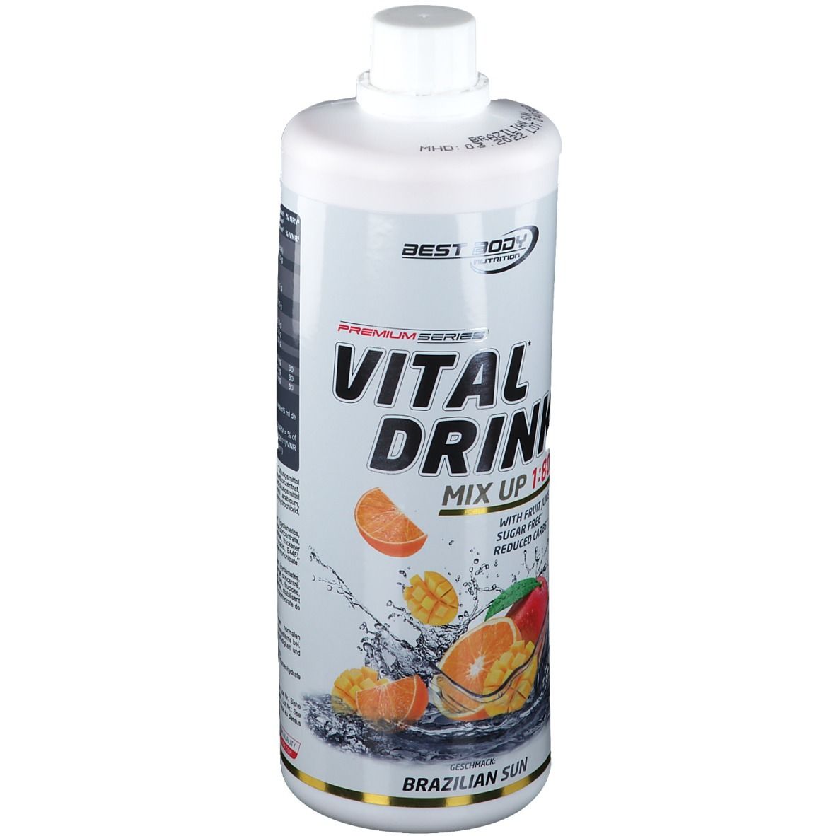 Best Body Nutrition Low Carb Vital Drink, Brazilian Sun